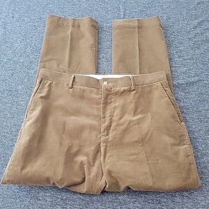 Polo Ralph Lauren Pants Men's 36x32 Corduroy Brown Straight Leg Chunky